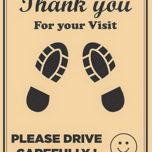 Car Foot Paper Mat (500 sheets pack)