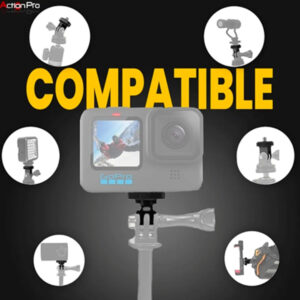 Action Pro 1/4 Thread ABS Tripod Mount with Stainless Steel Nut Adapter (Copy) (Copy)